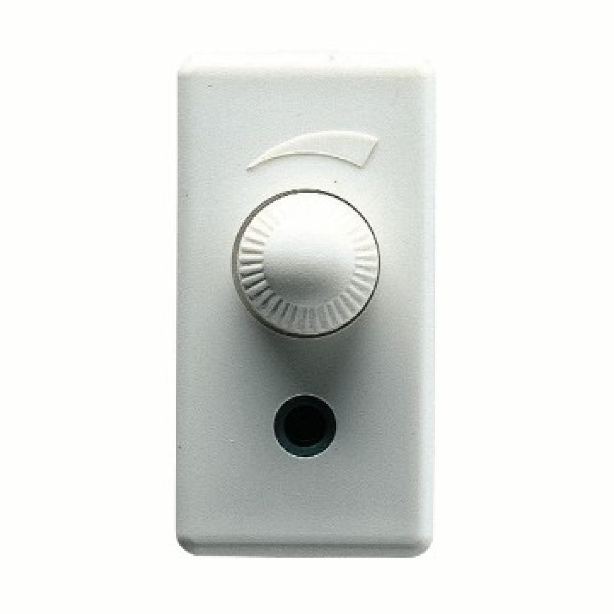 REGOLATORE ELETTRONICO ROTATIVO LUMINOSO 'SYSTEM' 230V 50/60 Hz - Bianco