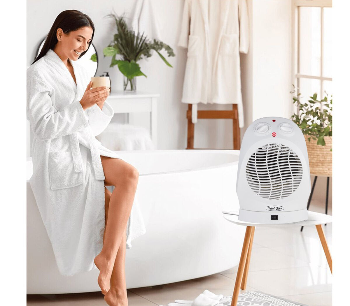 TERMOVENTILATORE ORIENTABILE 1000/2000 Watt