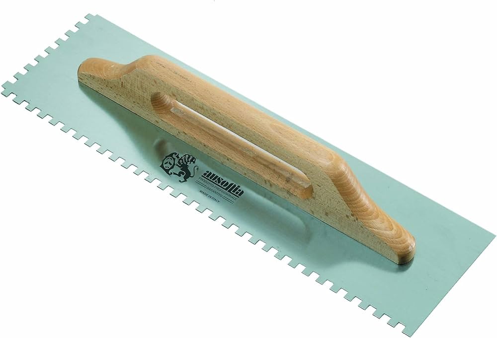 FRATTONE DENTATO DUE MANI M LEGNO AUSONIA 48x14 cm - dentatura 10x10 mm