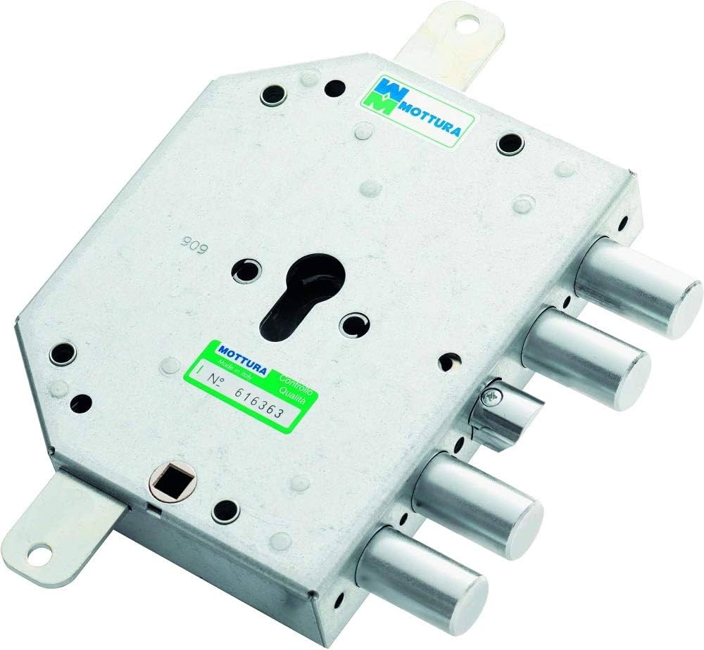 SERRURE PORTES BLINDÉES POUR CYLINDRE EUROPÉEN ART. 89C855 MOTTURA E60,5 Dte