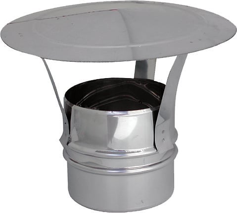 FUMAIOLO INOX TONDO A CAPPELLO 'CINESE' Ø 250 mm