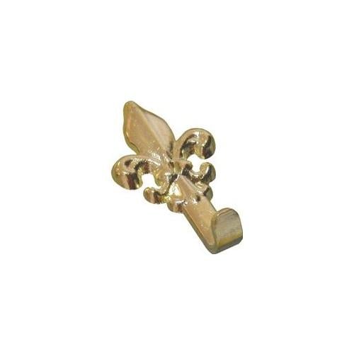 GANCIO PER QUADRI 'GIGLIO' 33 mm - Oro - Blister 5 pezzi