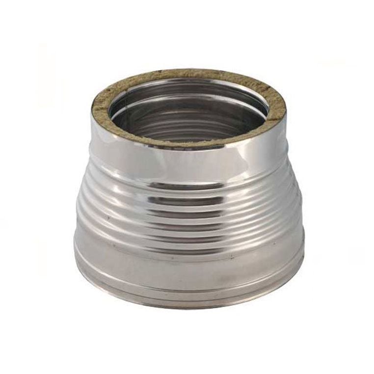 ADAPTATEUR DOUBLE PAROI Ø 130/180 - 100/150 mm