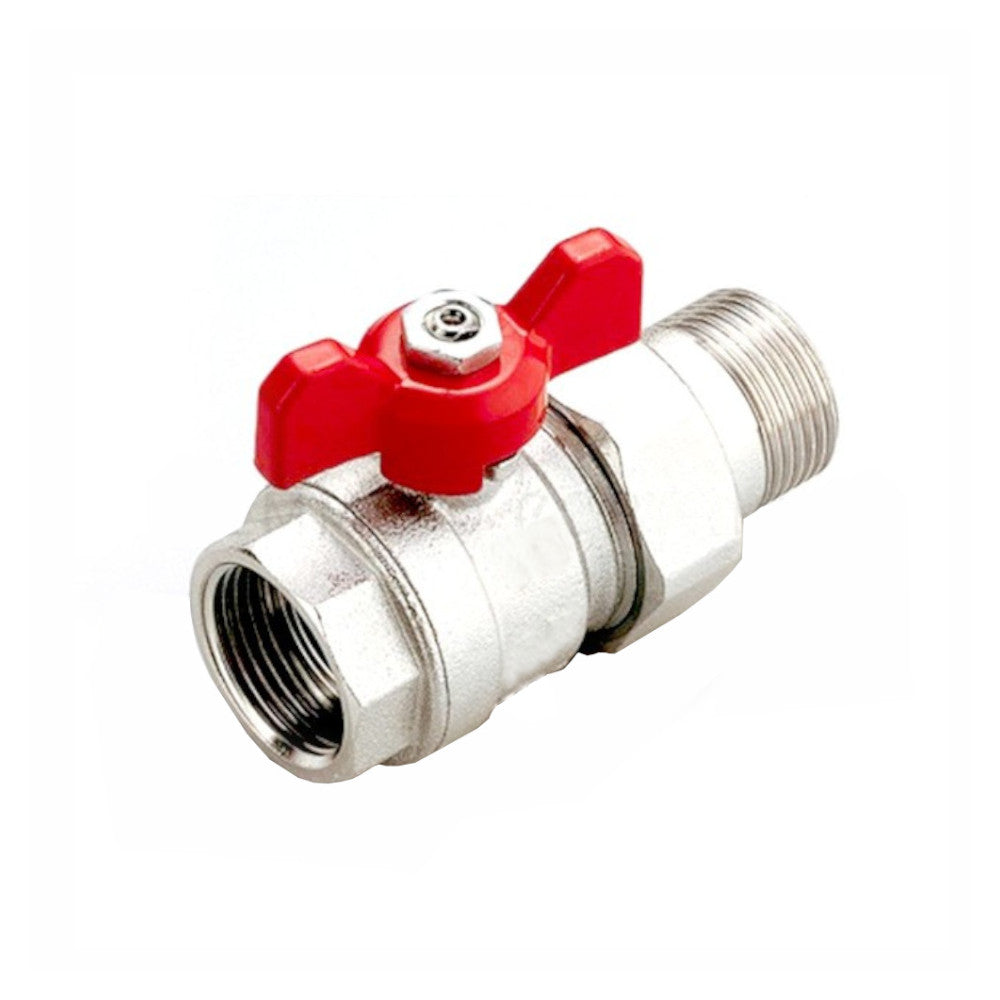KUGELHAHN MIT ÜBERWURFMUTTER 1/2"