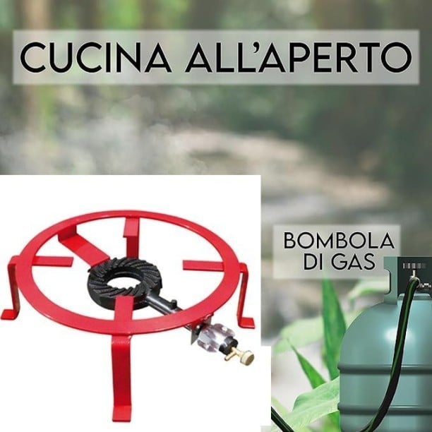 RÉCHAUD À GAZ Ø 50 cm