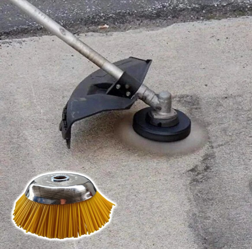 BROSSE POUR DÉBROUSSAILLEUSE FILS EN PP CARDINALE Ø 200 mm