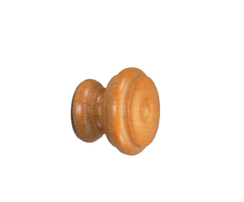 POMOLO LEGNO VERNICIATO "102" Ø 30 - Noce scuro