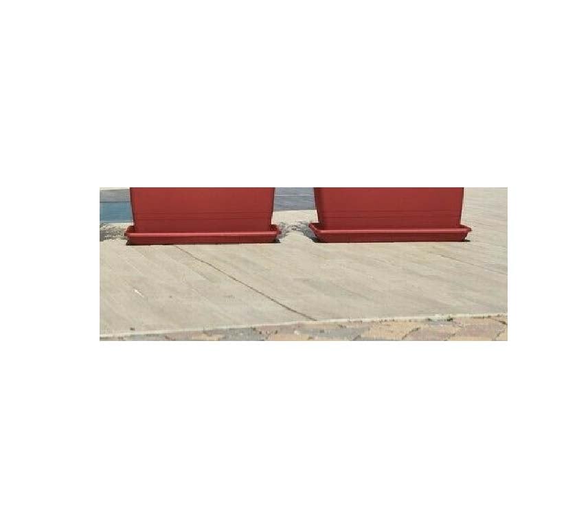 SOTTOFIORIERA 'ANTHEA' 100 cm - Colore Terracotta
