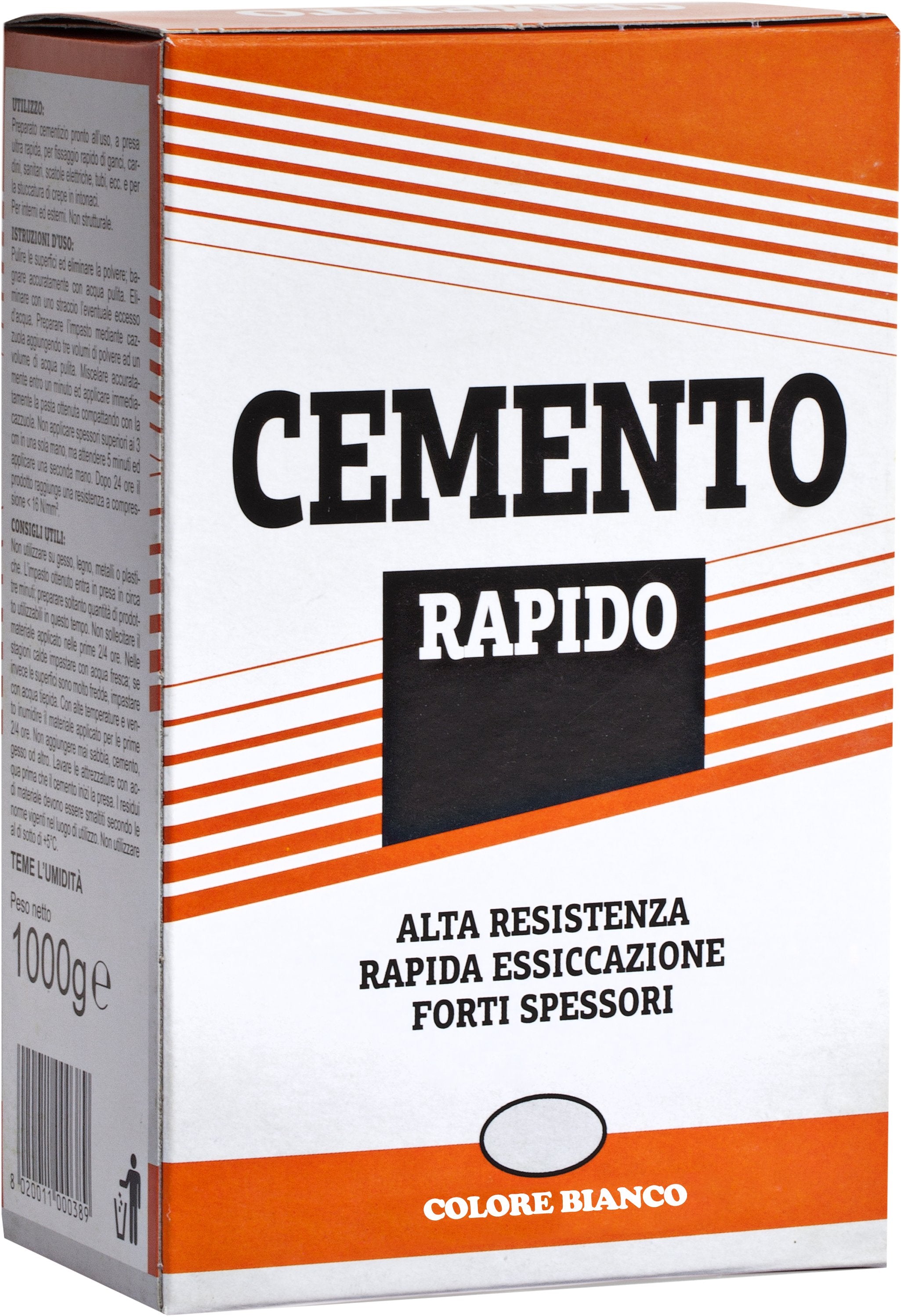 CEMENTO RAPIDO BIANCO 1 kg