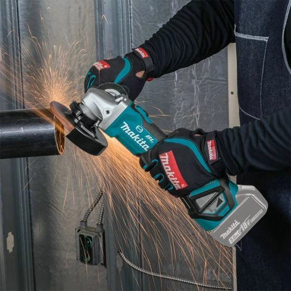 SMERIGLIATRICE ANGOLARE BRUSHLESS A BATTERIA 'DGA513RTJ' MAKITA 18V 5,0Ah