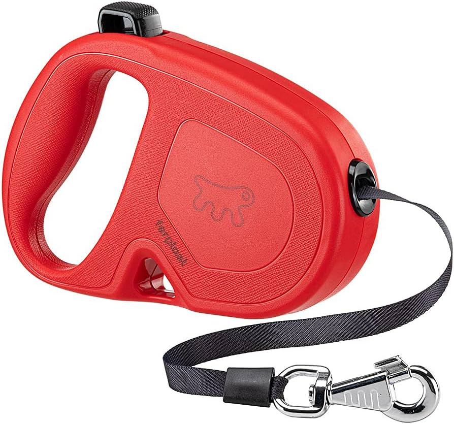 HUNDELEINE 'FLIPPY ONE' 5 m, für Hunde bis 35 kg - Farbe Rot