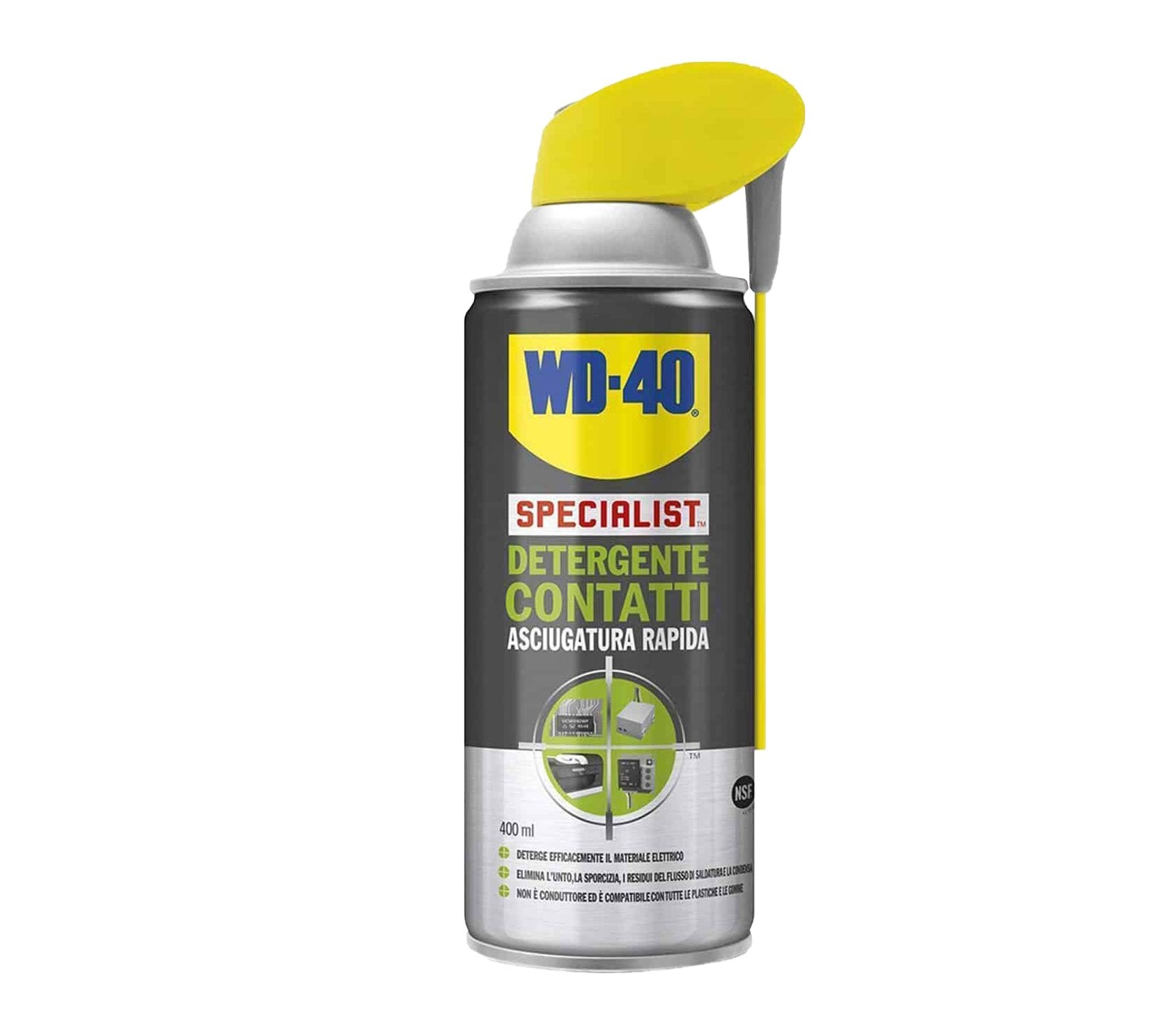 DETERGENTE CONTATTI AD ASCIUGATURA RAPIDA WD-40 400 ml