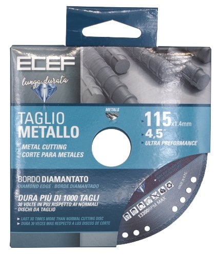 DISQUE DIAMANT POUR FER Ø 115 mm