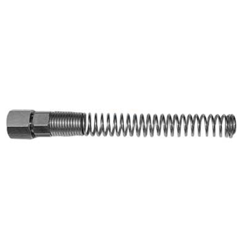 ATTACCO FEMMINA CON MOLLA Ø 6x8 mm - Fil. 1/4"