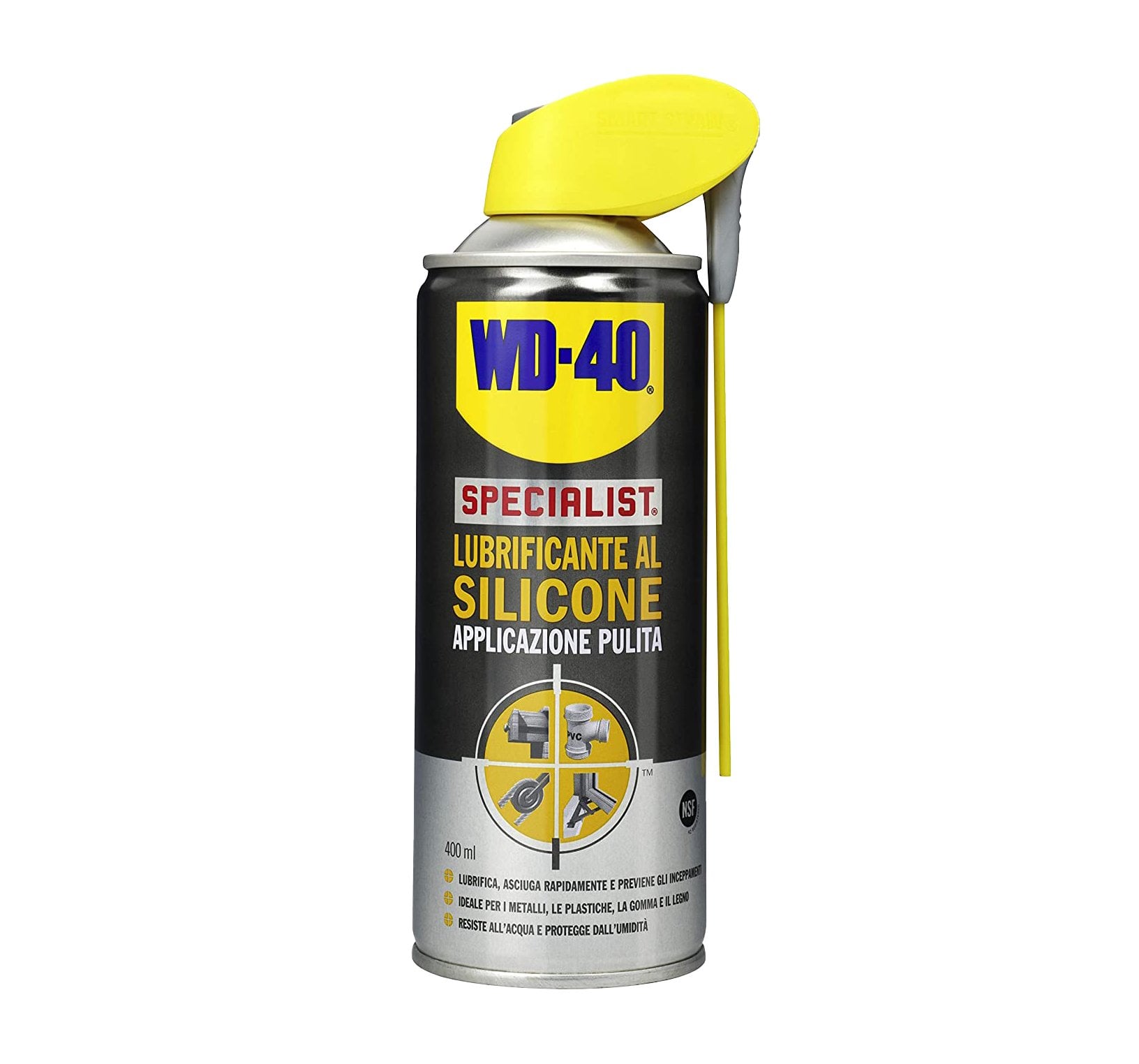 LUBRIFICANTE AL SILICONE WD-40 400 ml