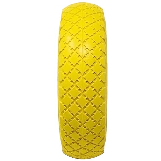RUOTA IN POLIURETANO PER CARRELLI CON DISCO IN ACCIAIO CARDINALE  260x85 mm - portata 120 kg