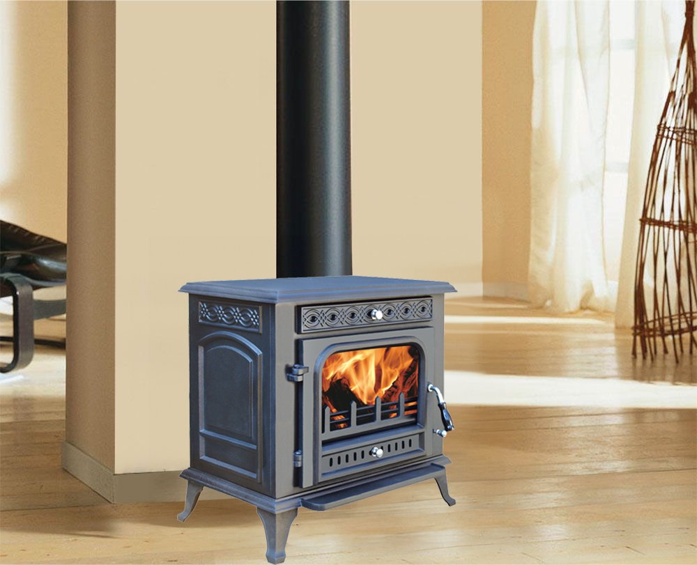 GUSSEISER HOLZOFEN 'ETNA' IDEAL STAR 630x430x630h mm