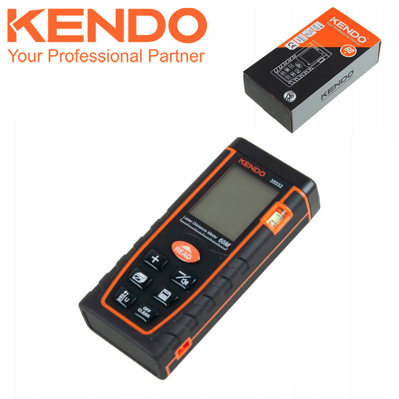 DISTANZIOMETRO LASER KENDO Portata da 5 cm fino a 60 mt