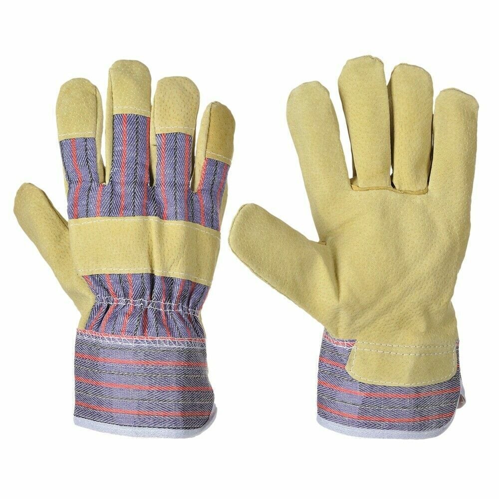 GANTS CROÛTE DE PORC/TOILE Taille 10