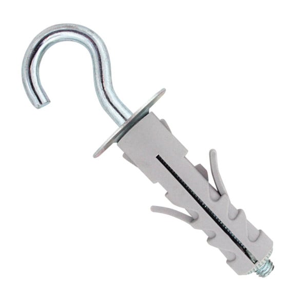 ÖSEN-DÜBEL OFFEN 'MH01' Ø 6x30 mm - Schraube 4,5x35 mm - Packung 10 Stück