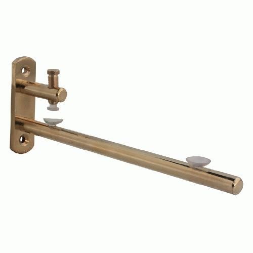 CONSOLE AVEC RÉGULATEUR 25 cm - Laiton nickelé