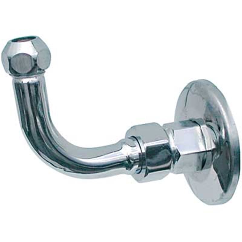 CURVETTA SOTTOLAVABO A SNODO 1/2" x 10