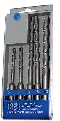 SÉRIE DE FORETS SDS-PLUS 5 pièces - 5÷10 mm