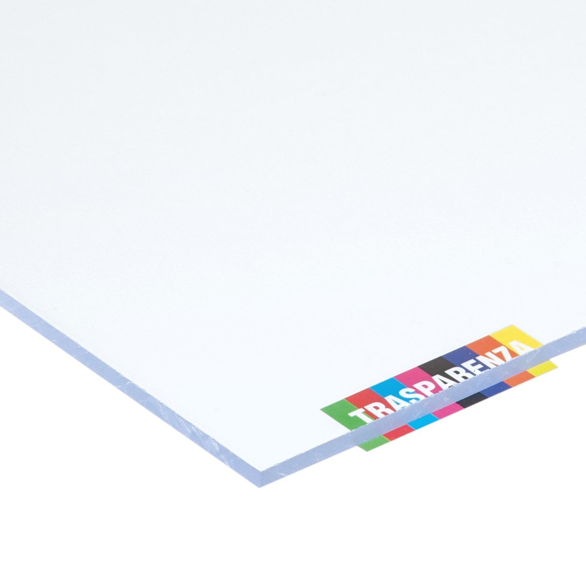 VETRO SINTETICO LISCIO TRASPARENTE 1000x500 mm - Spessore 2 mm