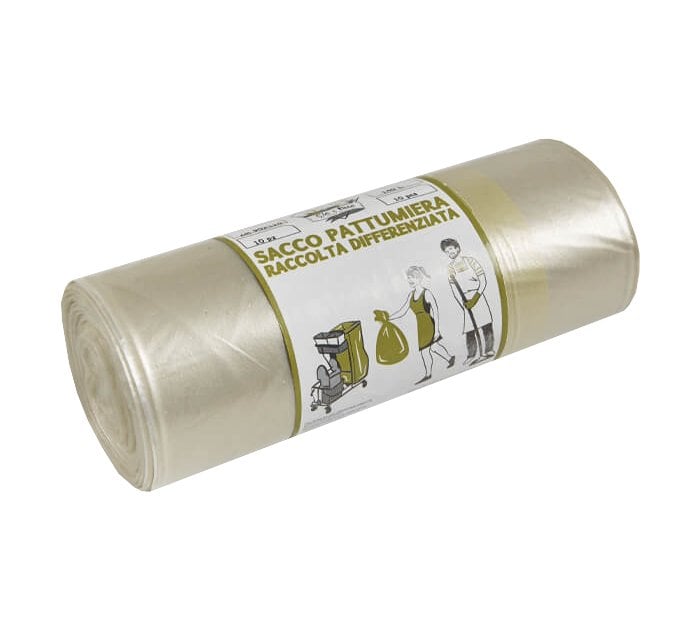 SACCHI PER NETTEZZA URBANA AMBRA 90x120 cm (10 pz/rt) - Spess. 50 micron
