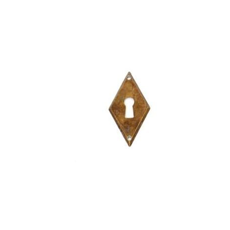 BOCCHETTA PER MOBILI '30667' VERTICALE 25x49 mm - Ottone antico