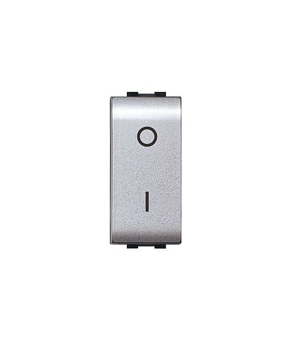 INTERRUTTORE BIPOLARE "MYLIFE" 16Ax 250V - Grigio