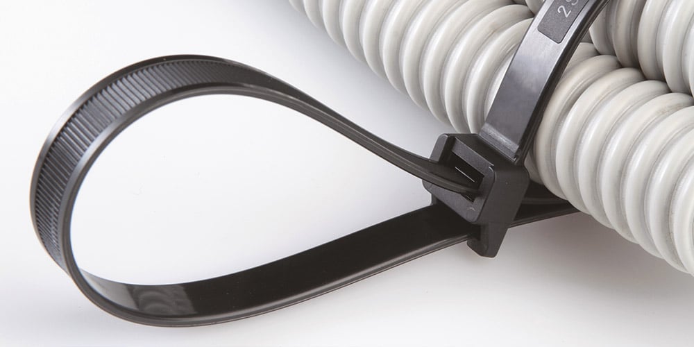 COLLIER DE SERRAGE 7,6x540 mm - Noir