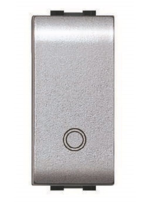 PULSANTE UNIPOLARE GENERICO 'MYLIFE' 16A 250V 1P/NO - Grigio