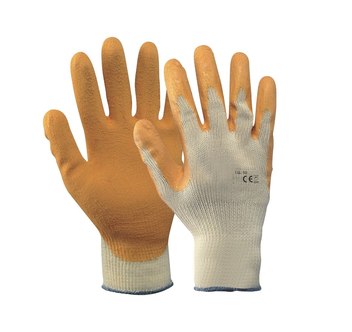 GUANTO POLIESTERE/LATTICE Tg. 10