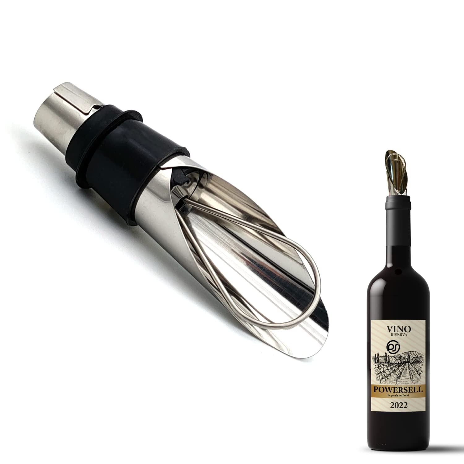 TAPPO PER BOTTIGLIE VERSA-VINO Confezione 2 pezzi