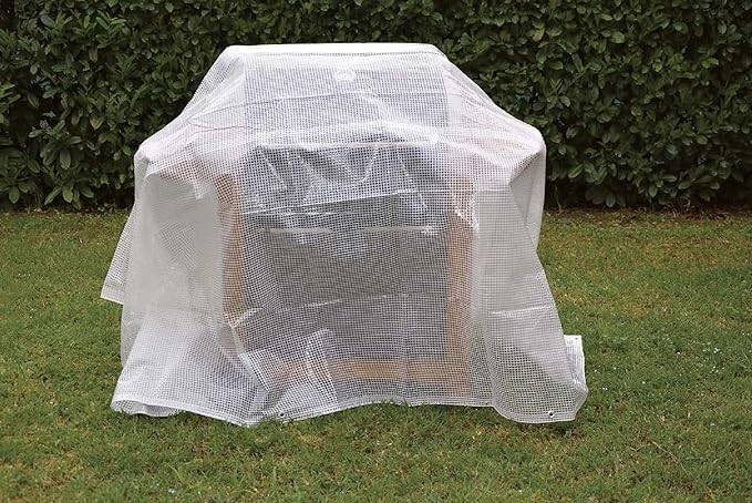 Netzplane mit Ösen Kardinalrot 3x4 m