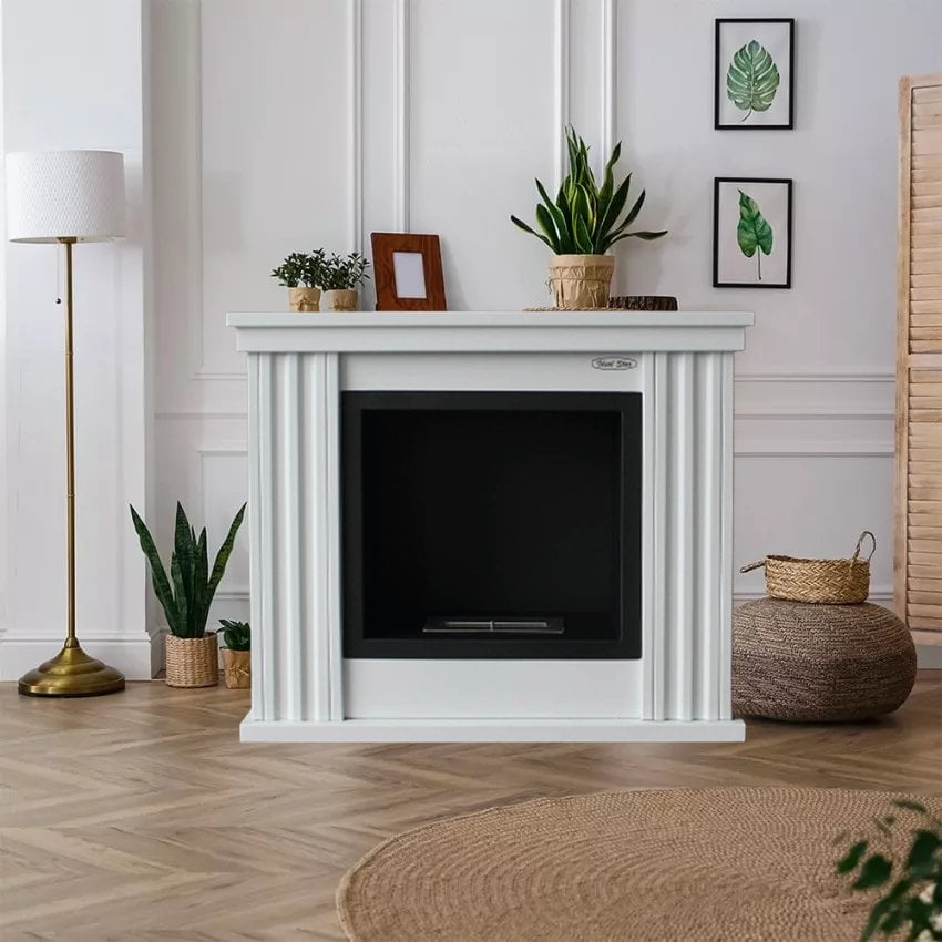 CHEMINÉE AU BIOÉTHANOL CARDINALE 86x30x77h cm