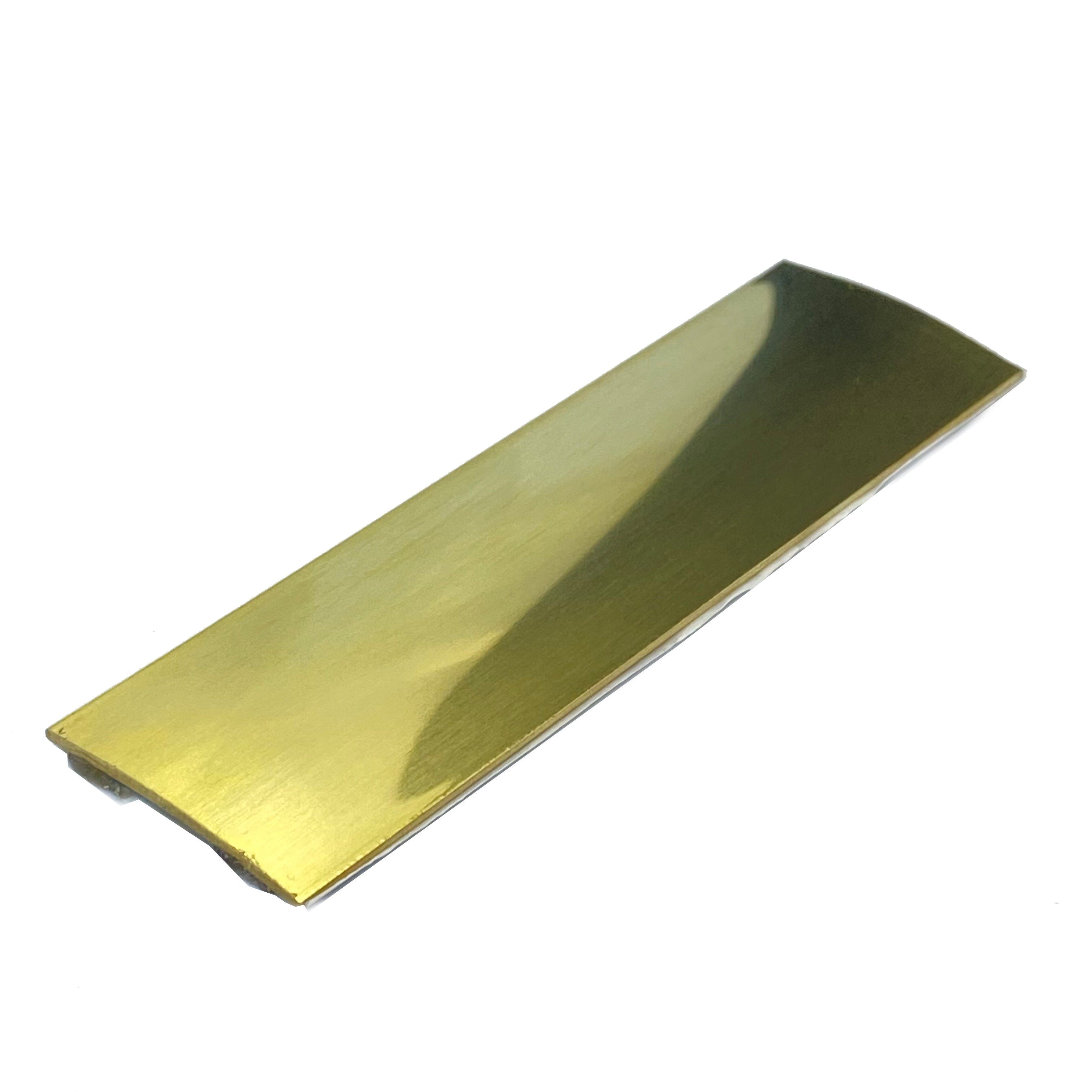 PIQÛRE ADHÉSIVE DE JONCTION EN LAITON BRILLANT 103 cm