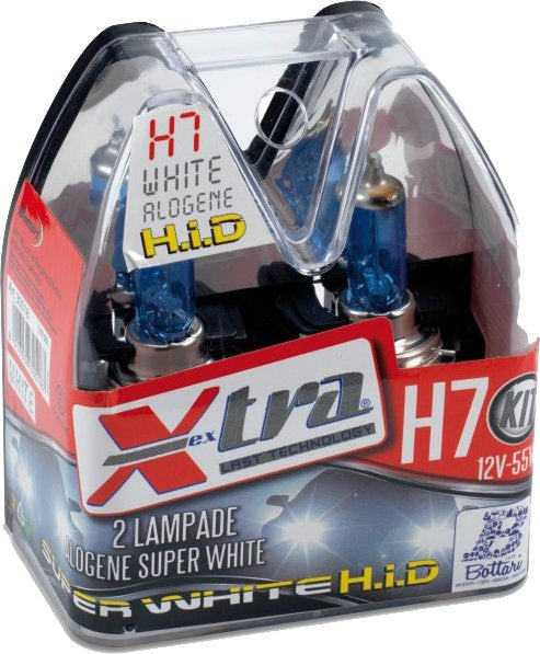 JEU DE 2 AMPOULES « SUPER WHITE » 12 V H 7 55 W