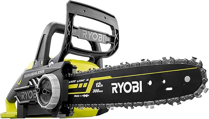 RYOBI 18V Akku-Bürstenlos-Kettensäge 'OCS1830' – 30 cm Schwert