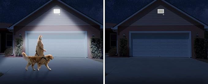 PROIETTORE A LED CON SENSORE 10W - 800Lm - 6000K