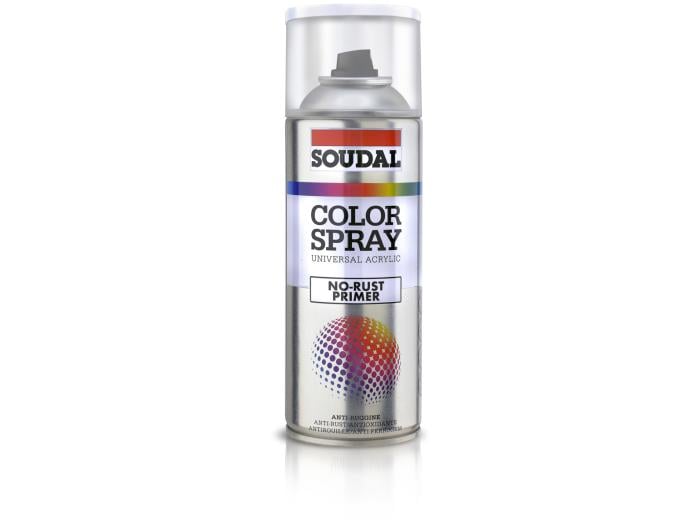 BOMBE DE PEINTURE PRIMAIRE POUR PLASTIQUE SOUDAL 400 ml