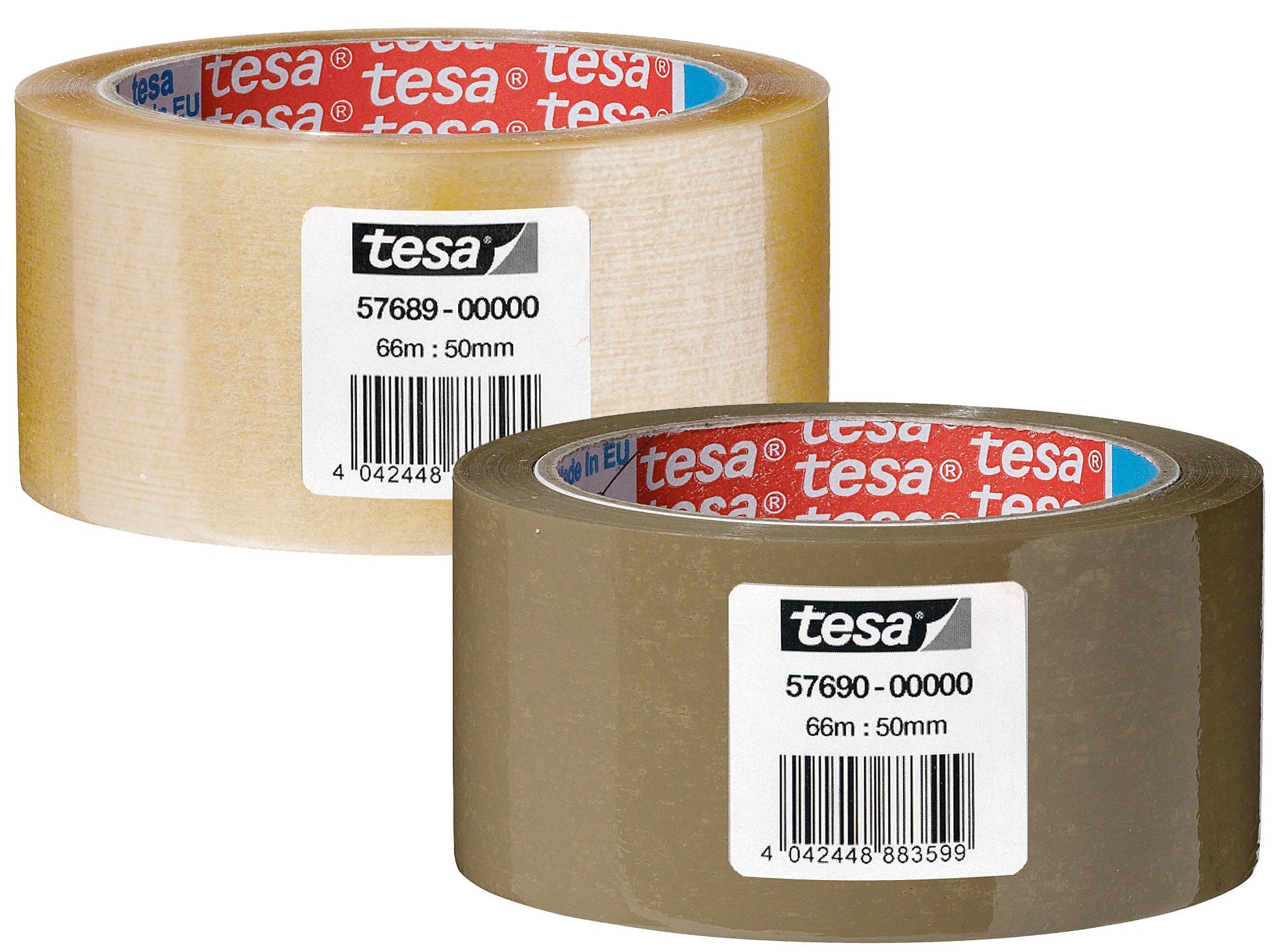 NASTRO DA IMBALLO 'SILENZIOSO' TESA mm 50x66 mt - Avana