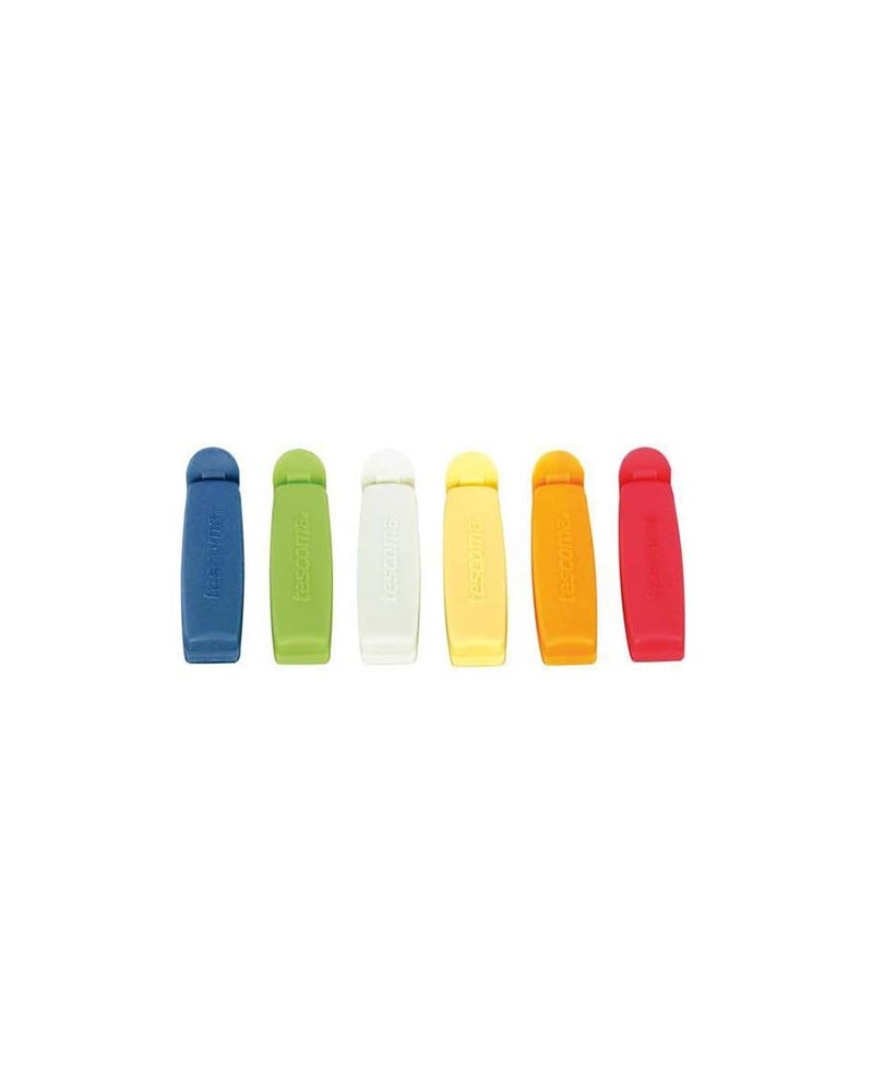 CLIP PER SACCHETTI 'PRESTO' 9 cm - 6 Pezzi