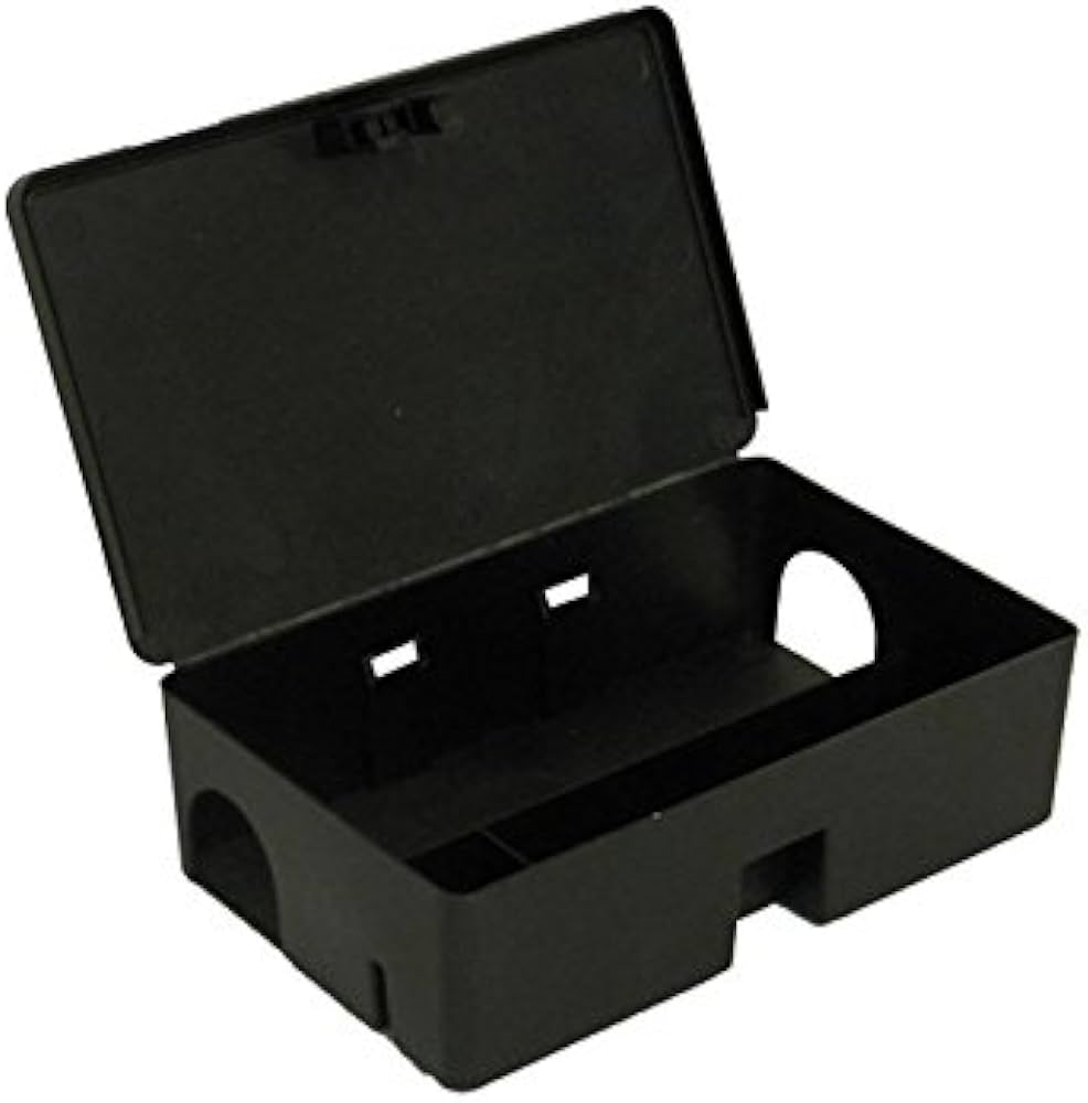 BOÎTE D'APPÂTAGE SÉCURISÉE POUR RODENTICIDE 'GO-IN BIG' 22x12x7,5h cm