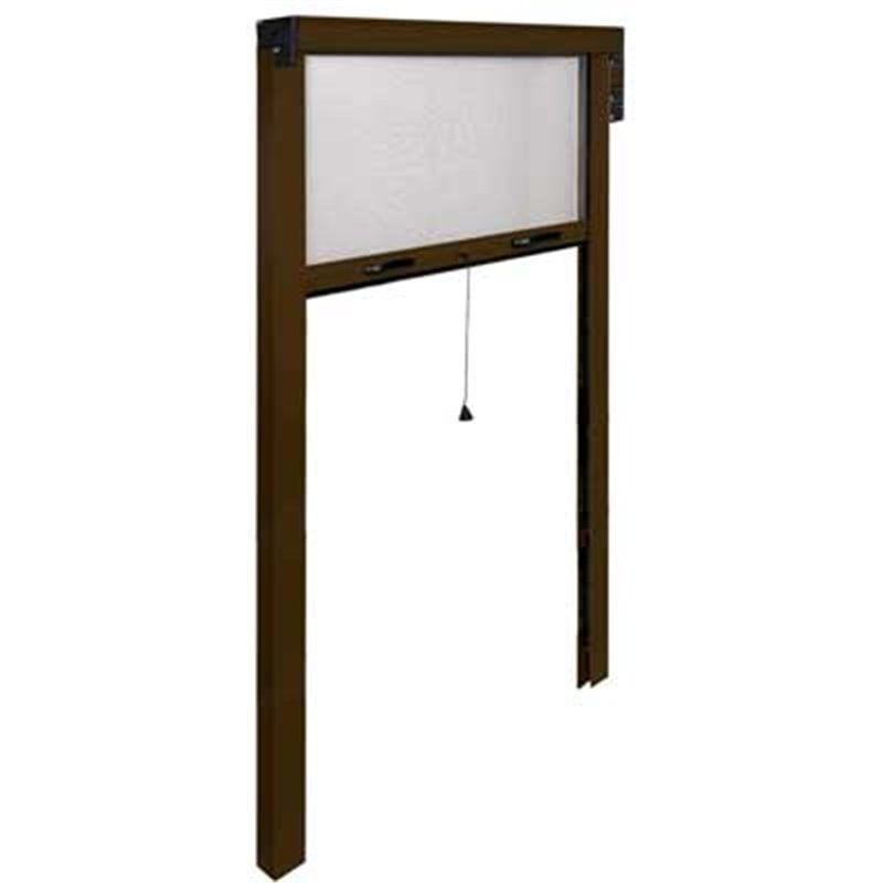 ROLLO-INSEKTENSCHUTZGITTER VERTIKAL 250 140x250 cm - Farbe Weiß