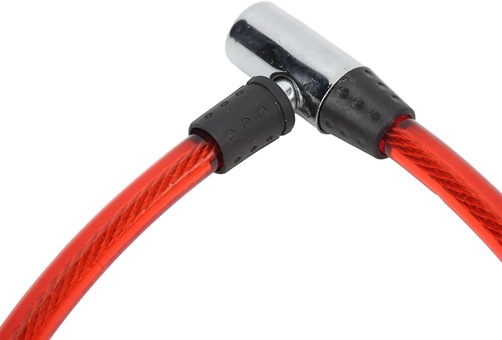 LUCCHETTO PER BICI A CAVO 10 mm x 65 cm