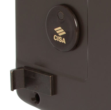 SERRURE À APPLIQUER POUR CYLINDRE EUROPÉEN ART. 56167 CISA E64 GAUCHE