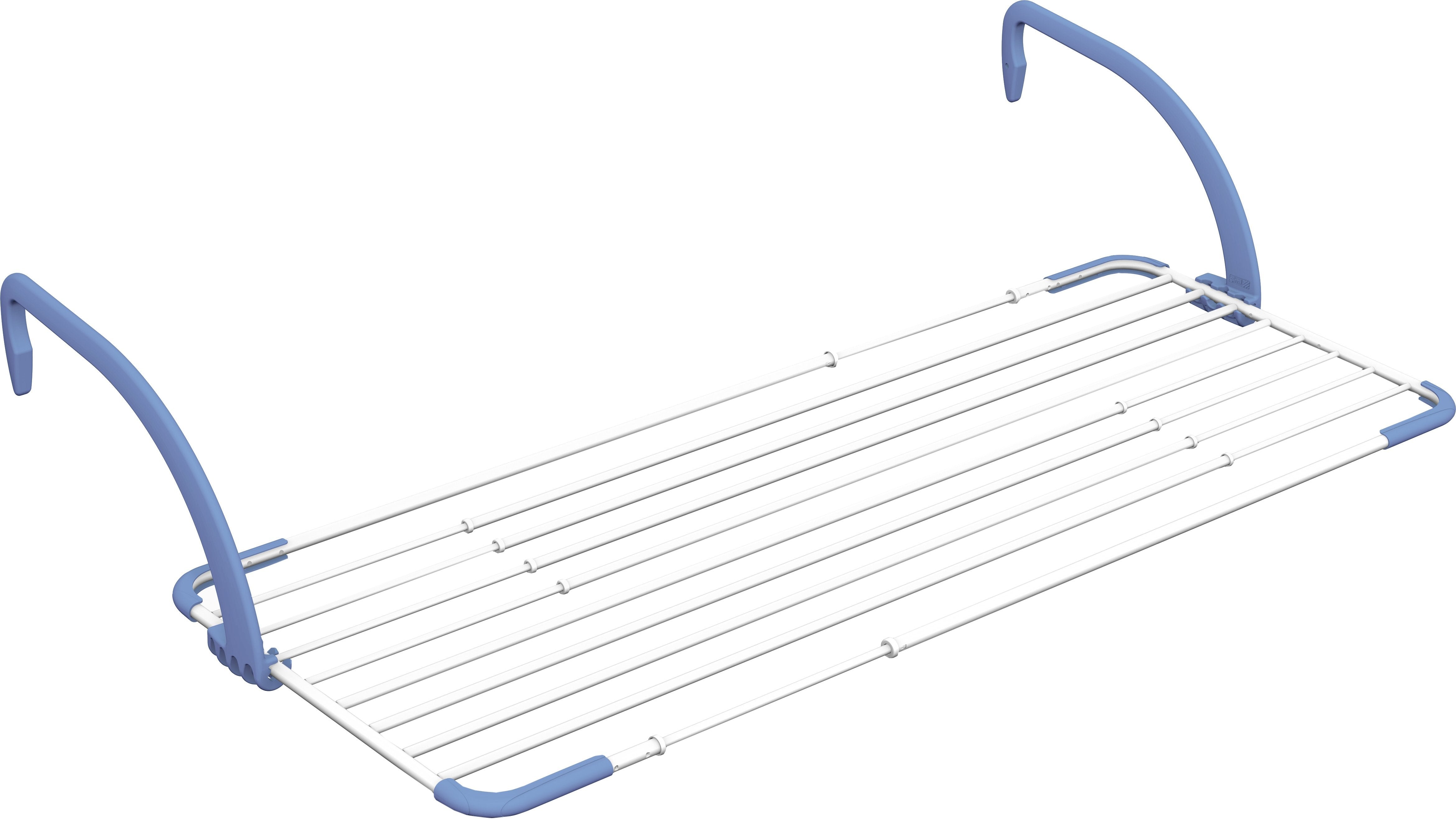STENDIBIANCHERIA DA BALCONE 'BREZZA EXTEND' 116 cm - 188x56x30h