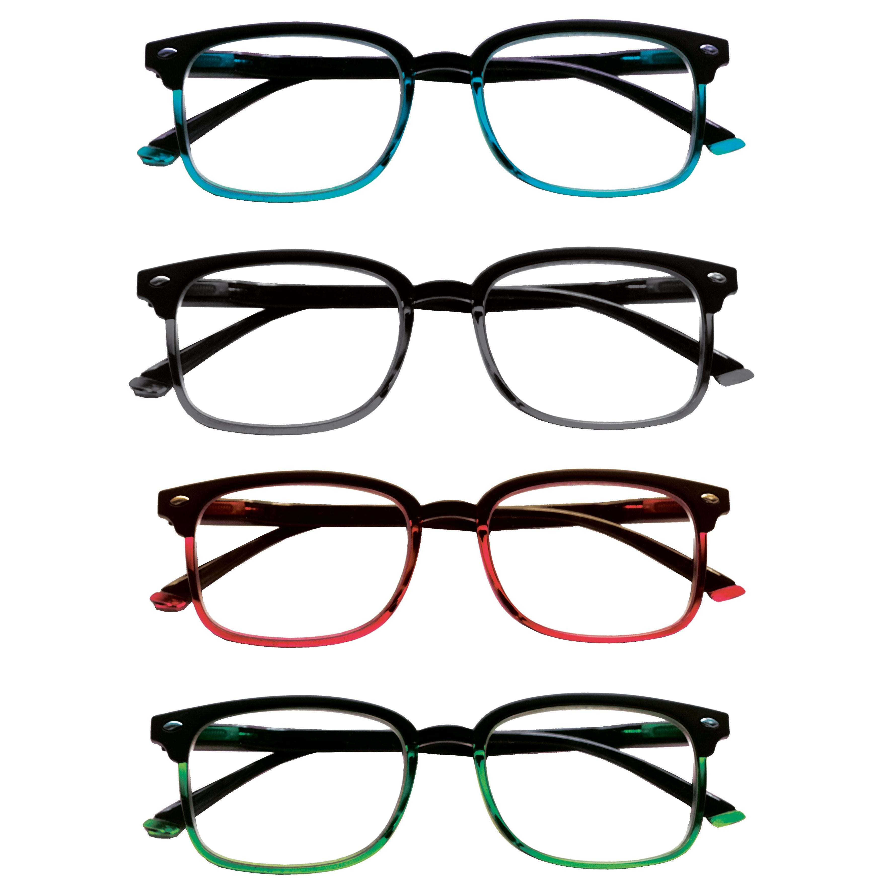 LUNETTES DE VUE CORRECTRICES « KIT HAWAII » + 1,5 - Couleur Noir/Vert